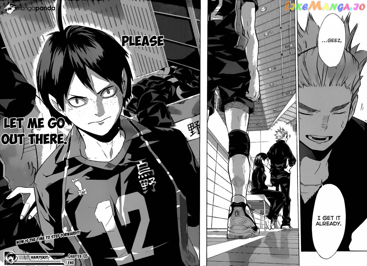 Haikyuu!!, Chapter 135 image 18